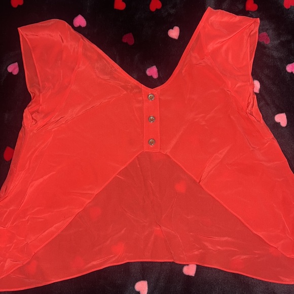 Bebe Silk Flowy Top - Picture 4 of 6